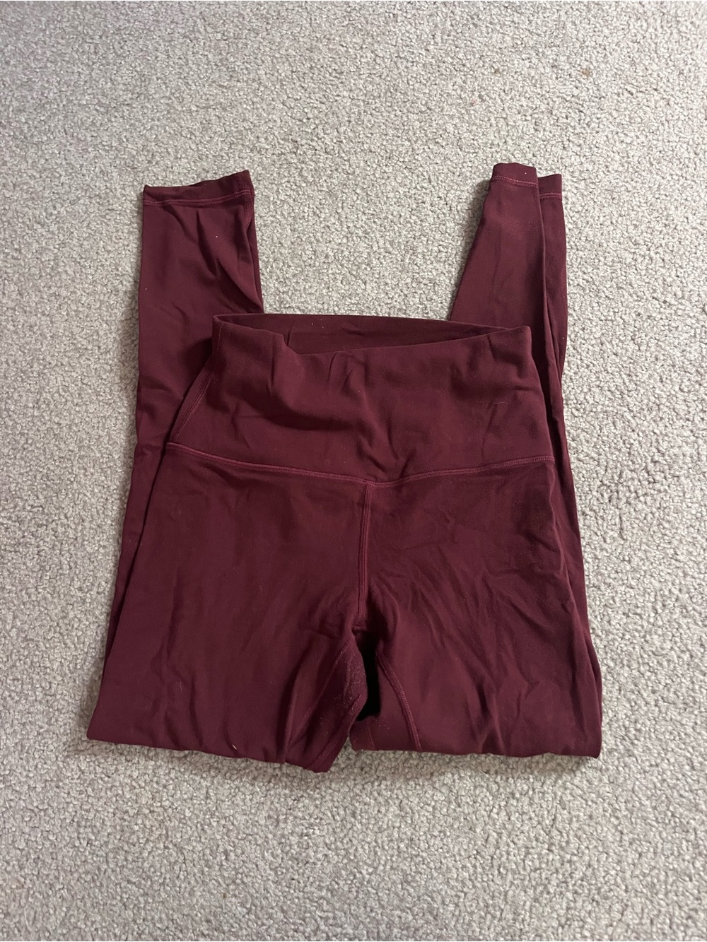 lululemon athletica High-Waist Leggings in Deep Burgundy